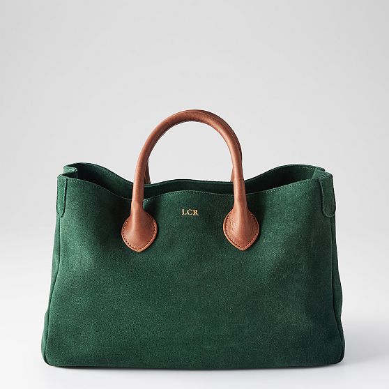 Elisabetta Suede Handbag