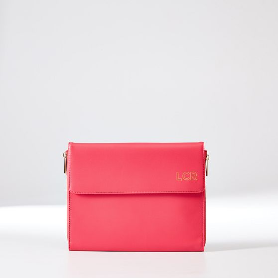 Faux Leather Work Clutch