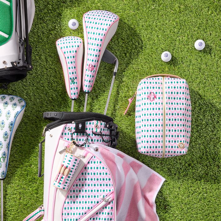 新品 bagjack golf BJG Ball & Tee Pouch PINKTEE Golf Ball Sack 