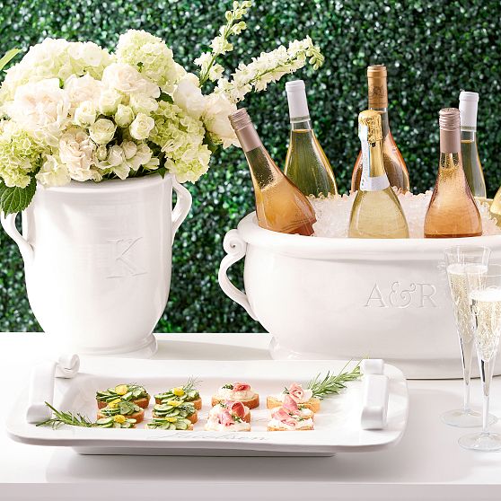 Italian Ceramic Ice Bucket​