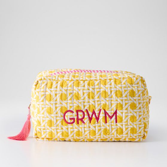 Block Print Travel Pouch