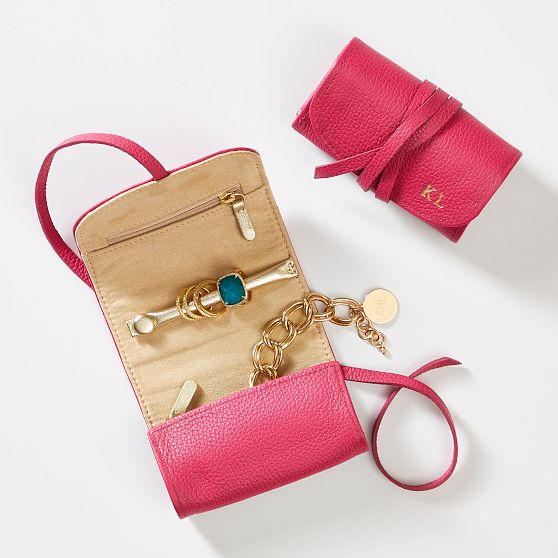 Leather Jewelry Roll Up​