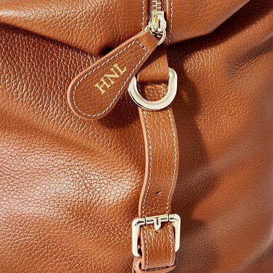 Gianna Italian Leather Weekender
