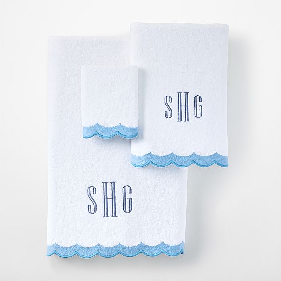 Scalloped Towel Collection