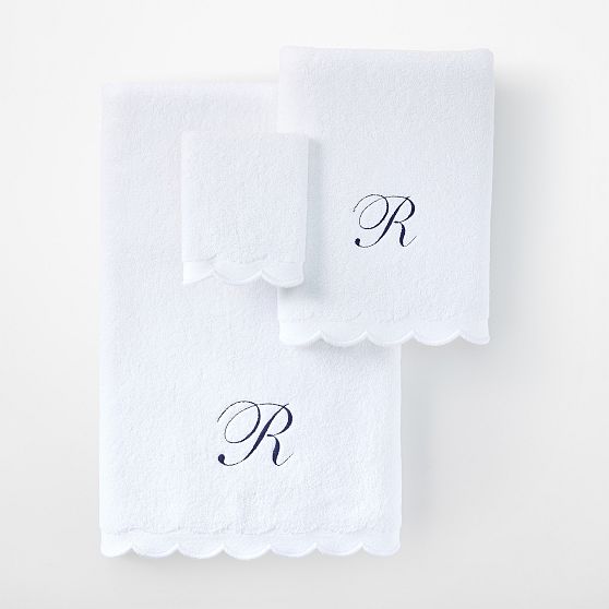 Scalloped Towel Collection