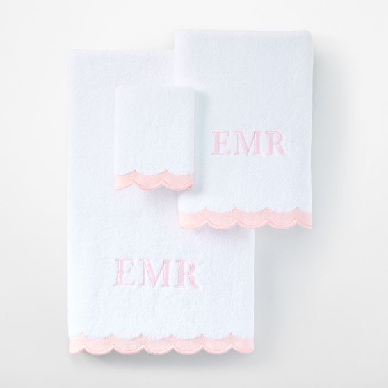 Scalloped Towel Collection