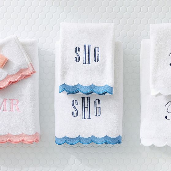 Scalloped Towel Collection