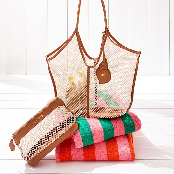 Sanibel Mesh Beach Tote