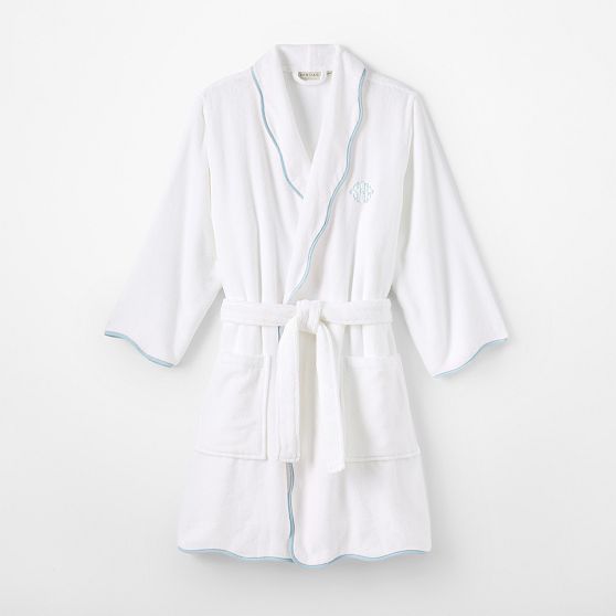 Hydrocotton Scalloped Bath Robe