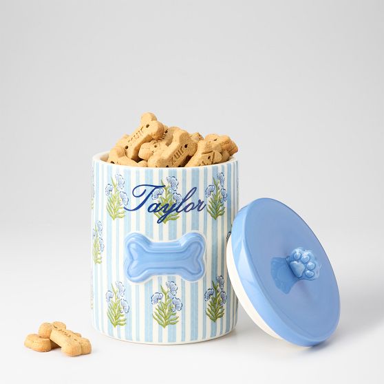 Ceramic Dog Treat Jar