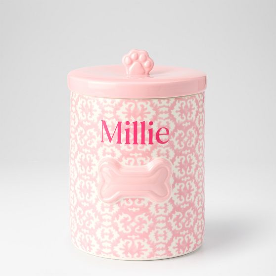 Ceramic Dog Treat Jar