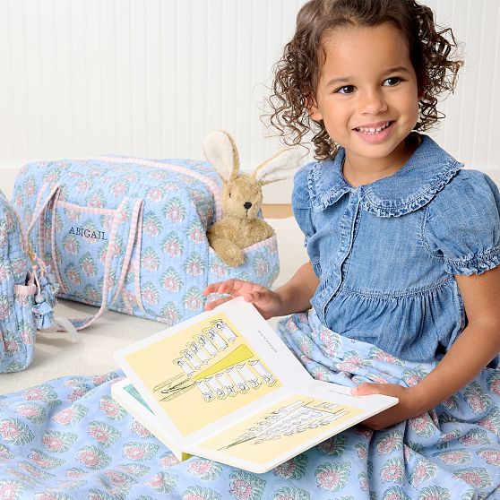 Block Print Quilted Overnighter