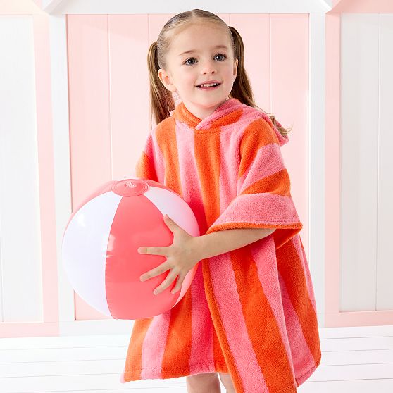 Cabana Stripe Kids Cover Up