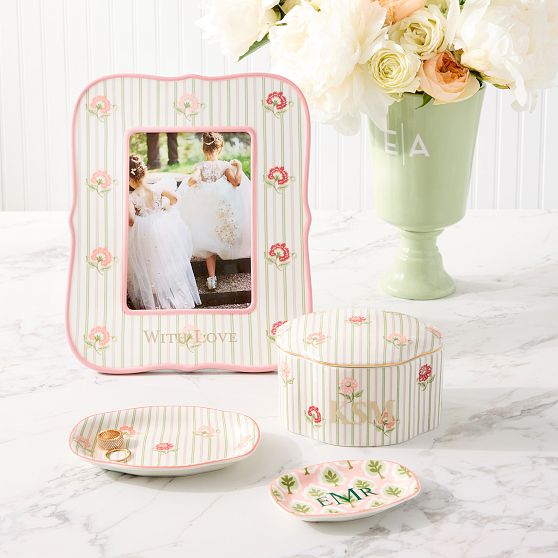 Sanderson Ceramic Catchalls, Set of 2