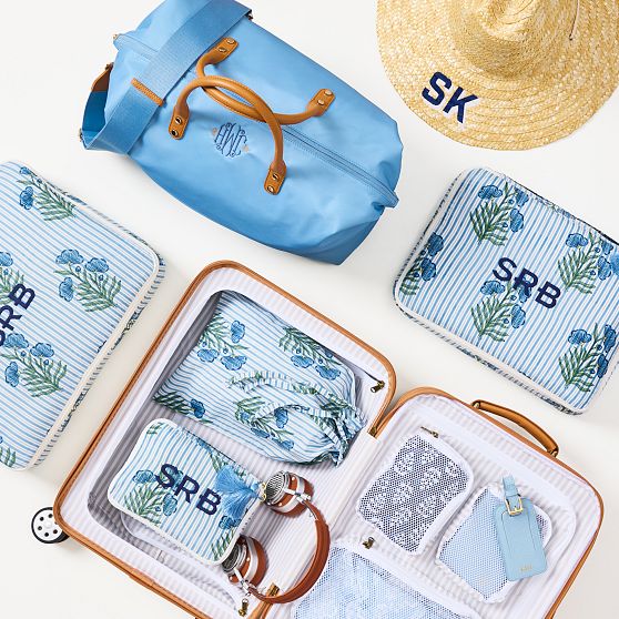 5-Piece Block Print Packing Cube Set