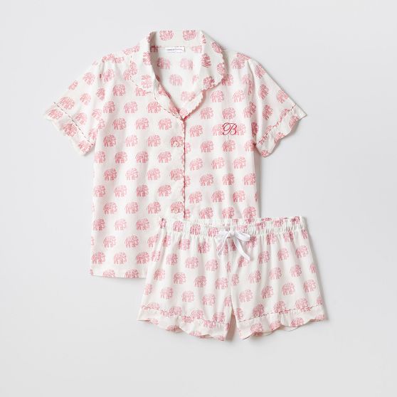 Block Print Short Pajama Set