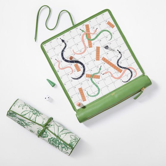 Sanderson Snakes and Ladders Travel Game Set
