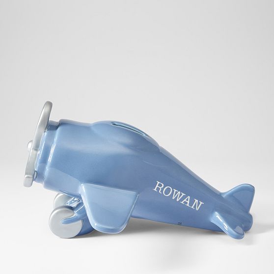 Hand Painted Ceramic Coin Bank