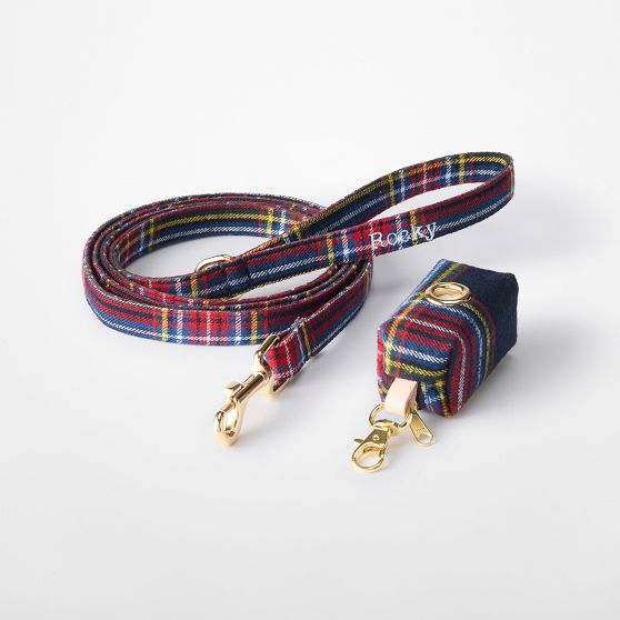 Tartan Dog Leash Set