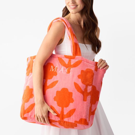 Bloom Terry Velour Beach Tote​