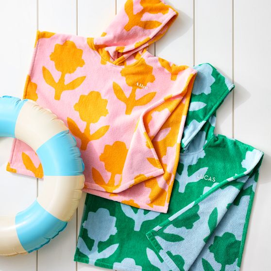 Bloom Terry Velour Kids Beach Cover Up​