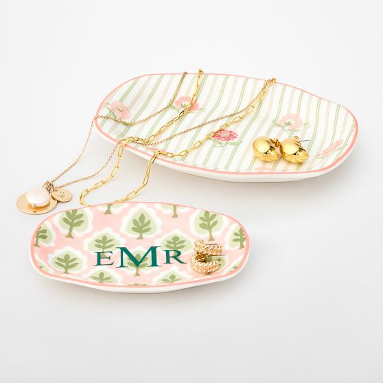 Sanderson Ceramic Catchalls, Set of 2