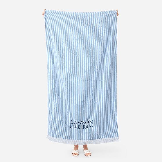 Mini Stripe Beach Towel