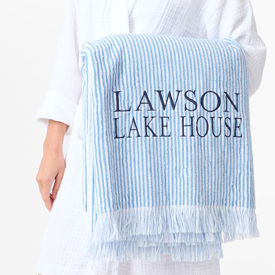 Mini Stripe Beach Towel