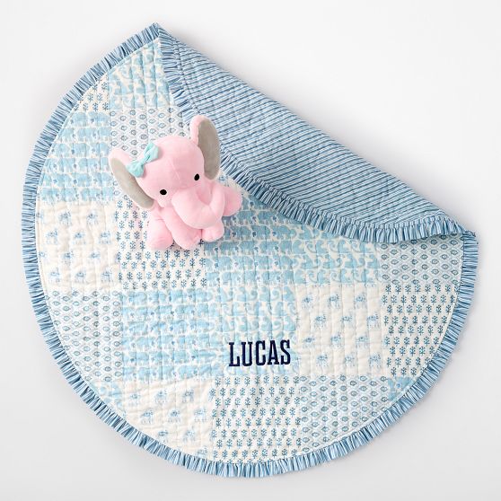 Patchwork Quilted Play Mat