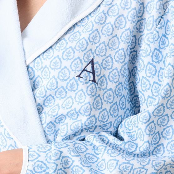 Sanderson Scalloped Bath Robe