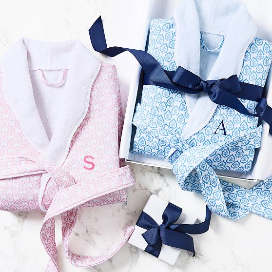 Sanderson Scalloped Bath Robe