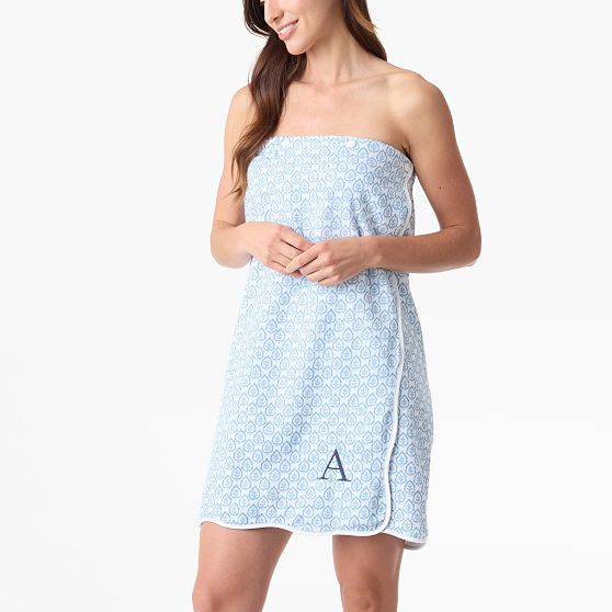 Sanderson Scalloped Towel Wrap​