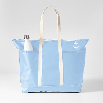 Large Mark & Graham x Steele Waterproof Zip-Top Multi Pocket Tote