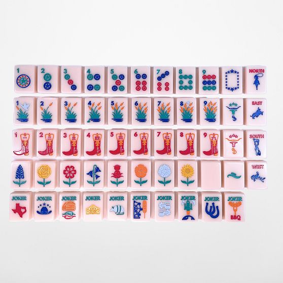 Texas Full Sized Mahjong Tile Sets