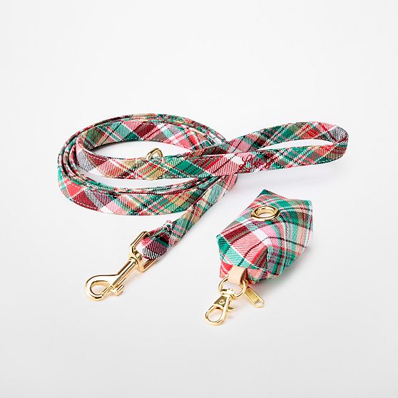 Classic Patterned Dog Leash Set