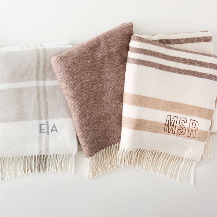 Italian Woven Throw Blanket - Elegant & Versatile | Mark and Graham