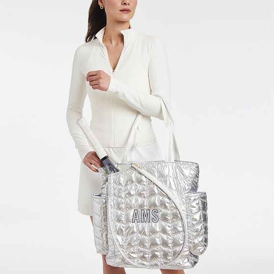 Lightweight Puffer Tennis Tote