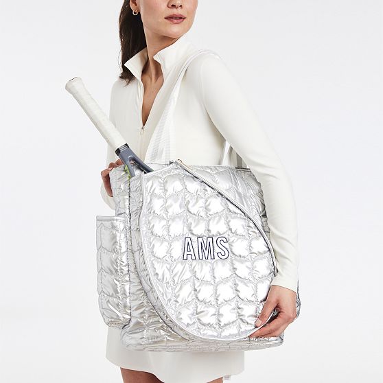 Lightweight Puffer Tennis Tote