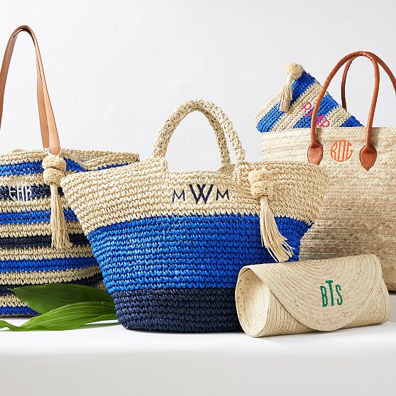 Maui Straw Beach Bag
