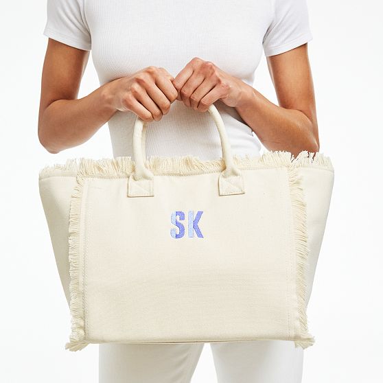 Monogram Mary Fringe Bag