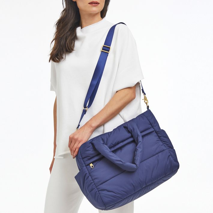 Lightweight Puffer Diaper Bag Tote | Mark and Graham
