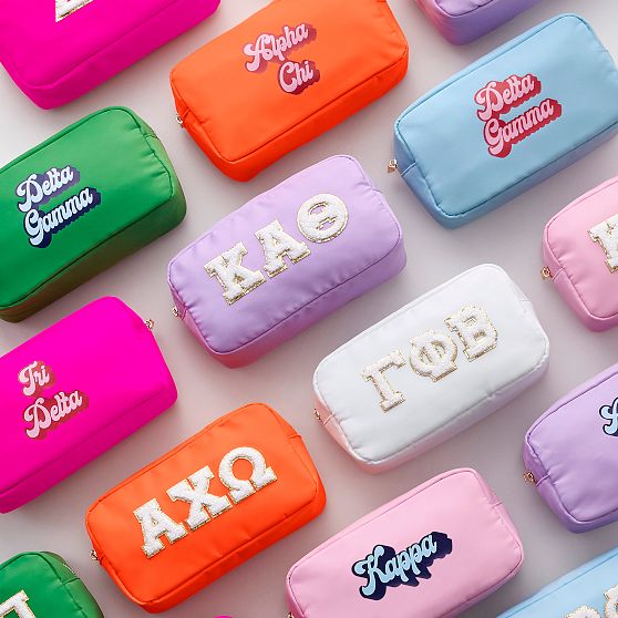 Sorority Patch Pouch