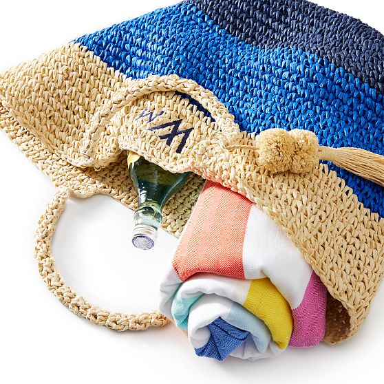 Maui Straw Beach Bag