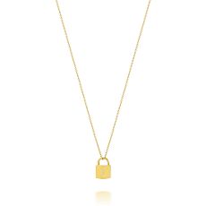 Sarah Chloe Padlock Necklace
