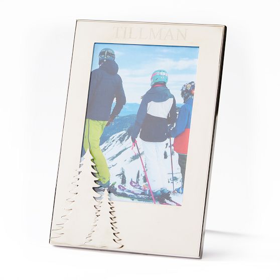 Silver Tree Picture Frame