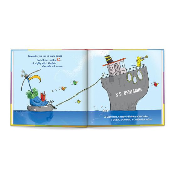 "ABC What I Can Be" Personalized Children's Book