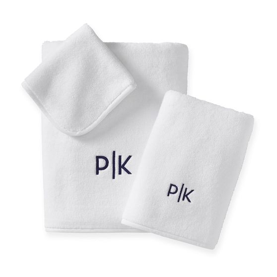 Hydrocotton Piped Border Hand Towel
