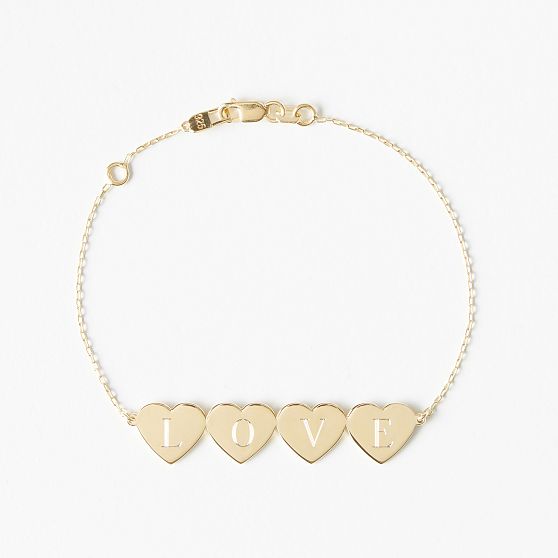 Sarah Chloe Love Count™ Multi-Heart Bracelet