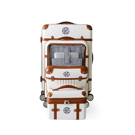 Terminal 1 Checked, Zip Front Carry-On, Cosmetic Case Set