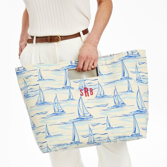 Canvas Pool Tote